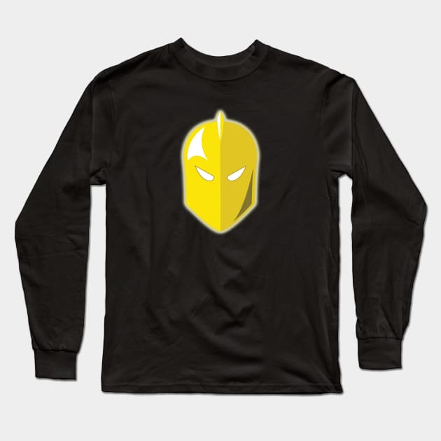 Dr fate helmet Long Sleeve T-Shirt by mn9